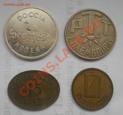 Несколько иностранных жетонов на опознание - DSCN0295.JPG