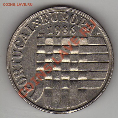 ПОРТУГАЛИЯ 25 ЭСКУДО 1986 ЕВРОРЫНОК ДО 19.04.12 В 22Ч (1859) - img245