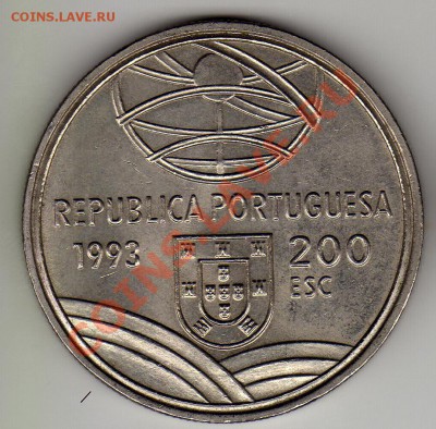 ПОРТУГАЛИЯ 100 ЭСКУДО 1993 СТРЕЛОК ДО 19.04.12 В 22Ч (1858) - img283