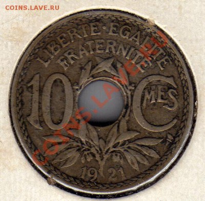 ФРАНЦИЯ 10 САНТИМОВ 1921 ДО 19.04.12 В 22МСК (2031) - img391