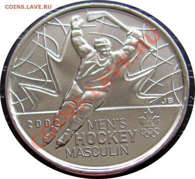 I73 Канада 25¢ Хоккей 2009 UNC до 22.04 в 22°° - I73 25c Hockey 2009_1