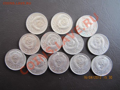 10 КОПЕЕК 1953-1957 г.12 шт  до 22.00 16.04.2012 г - 1 004