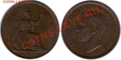 >L< Англия 1 пенни 1938 до 22.04.12 18:00 - Англия_1_пенни_38