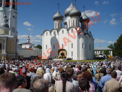 Посещение Вологды патриархом АлексеемII, июнь 2007, Софийский собор. - Изображение 010