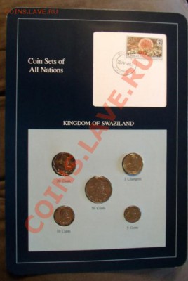 Монеты из серии "Coins Sets of All Nations" - Swaziland1