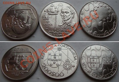 Распродажа иностранных монет ("шайбы" Англии и Португалии) - 200-esc-02