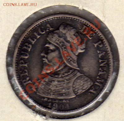 Ag Панама 5 сентесимо 1904 до 23.04-22ч (2031) - img458