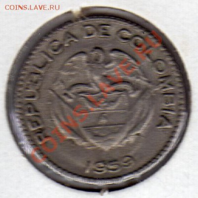Колумбия 10 сентаво 1959 до 23.04-22ч (2031) - img462