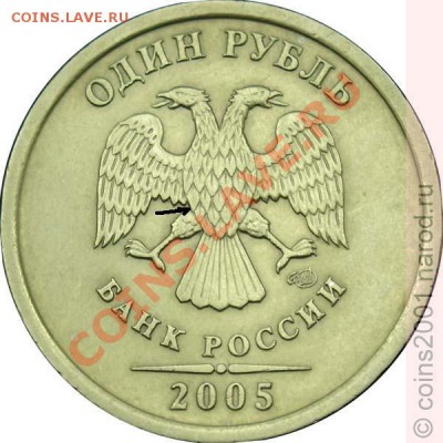 1 руб. 2005г. СПМД шт.Г? - 1r05pg
