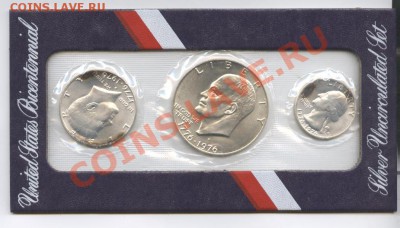 Набор США 1976 года.25,50ц и 1 доллар.До 23.04.12г.22-01 МСК - Изображение 2480