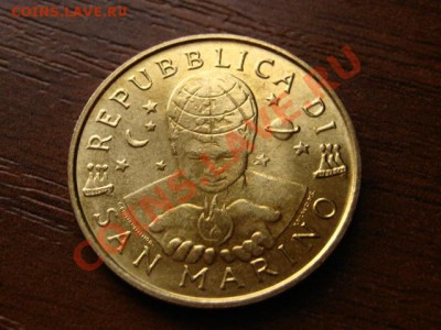 Сан Марино 20 лир 1999 Земля с луны до 24.04.12 в 21.00 М - IMG_8759
