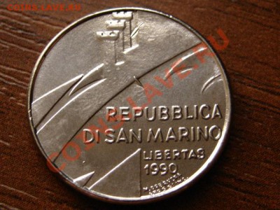 Сан Марино 100 лир 1990 Весы  до 24.04.12 в 21.00 М - IMG_8703