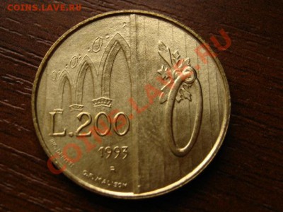 Сан Марино 200 лир 1993 Арки  до 24.04.12 в 21.00 М - IMG_8711