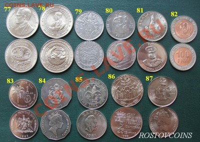 Монеты мира –FAO- и др. оптом и в розницу (все монеты UNC) - Монеты по 70 рублей..JPG