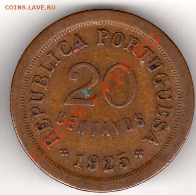 ПОРТУГАЛИЯ 20 СЕНТАВО 1925 ДО 26.04.12-22 (1948) - img597