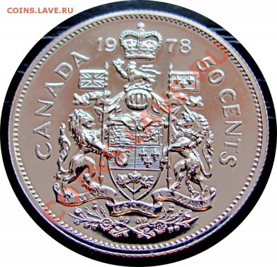 I85 Канада 50¢ 1978 UNC PL 29.04 в 22°° - I85 50c 1978_2