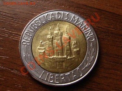Сан Марино 500 лир 1984 Эйнштейн бимет до 25.04.12 в 21.00 М - IMG_8868