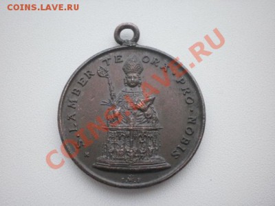 Помогите оценить медальон со Св. Ламбертом - P4140222.JPG