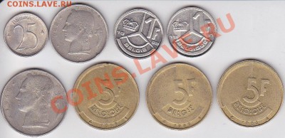 Продаю: иностранные монеты - Бельгия_1