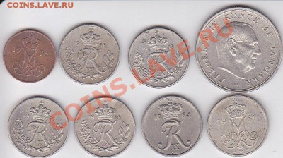 Продаю: иностранные монеты - Дания_2
