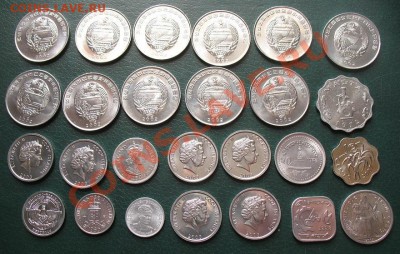 МОНЕТЫ МИРА ещё 295 блестящих монет от ROSTOVCOINS - 08 Монеты по 40 рублей 144-167 (реверс).JPG