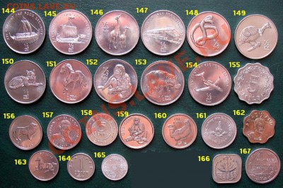 МОНЕТЫ МИРА ещё 295 блестящих монет от ROSTOVCOINS - 07 Монеты по 40 рублей 144-167 (аверс).JPG