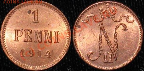 1 пенни 1903, 1911 и 1914 - оцените по сохрану и цене - peni-1914