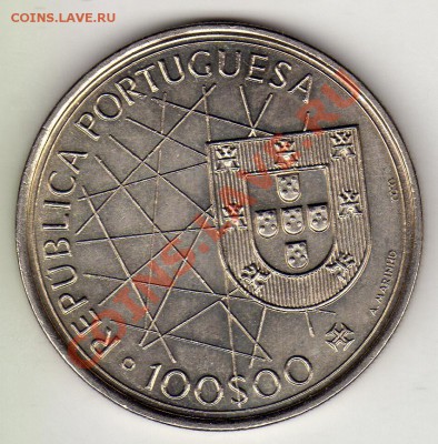 ПОРТУГАЛИЯ 100 ЭСКУДО 1989 АЗОРЫ ДО 03.05.12 В 22Ч (1770) - img789