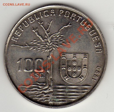 ПОРТУГАЛИЯ 100 ЭСКУДО 1990 КАШТЕЛУ БРАНКУ 03.05-22Ч (2081) - img806