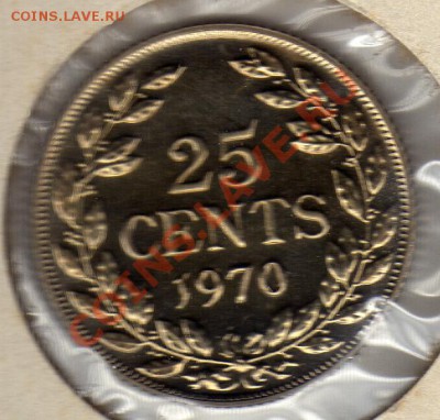 ЛИБЕРИЯ 25 ЦЕНТОВ 1970 ДО 03.05.12-22Ч (2031) - img896