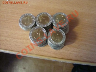 10-рублей Биметалл 50штук - DSC06055.JPG