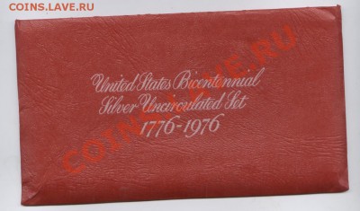 Набор США 1976 года.25,50ц и 1 доллар.До 2 мая12г.22-01 МСК - Изображение 2497