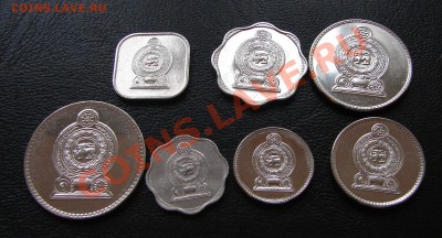 Наборы иностранных монет, 29 стран, ходячка, в основном унц - Шри Ланка 2