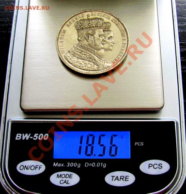 J05 AG Талер 1861 Пруссия Коронация до 06.05 в 22°° - J05- Thaler Prussia 1861_3