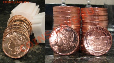 Слитки США 2011-2012 Proof Like по 120 рублей - 2