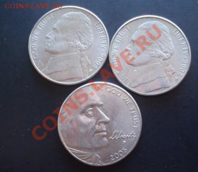 3 по 5 центов 2004-05 США юбилейка??? - P5019229