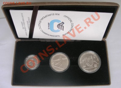 Греция пан-европейские игры 1982 серебро АЦ в наборах - 1.JPG
