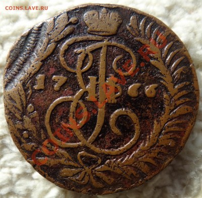 2 копейки 1766 года. Брак - 11
