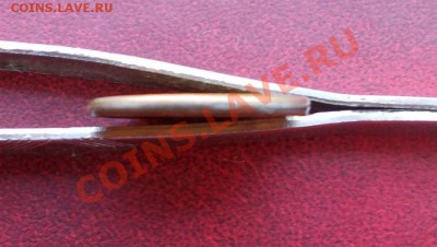 Смещение на монете 1 рубль 1992 года Л. - 001_cr