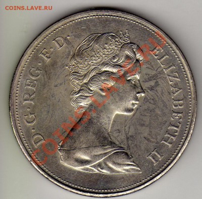 Великобритания крона 1972 Сереб.свадьба до 07.05-20ч (1886) - img911