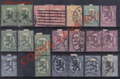 Марки мира и СССР - Финляндия 1917