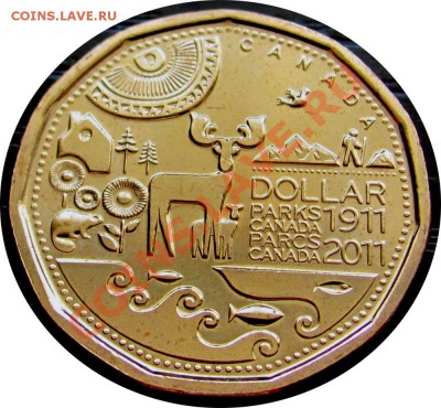 J25 Канада 1$ 2011 Нац. парки UNC до 09.05 в 22°° - J25 1$ 2011National Park_2