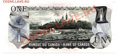 J28 Канада банкнота 1$ 1973 UNC до 09.05 в 22°° - J28 1$ Canada 1973 UNC_2