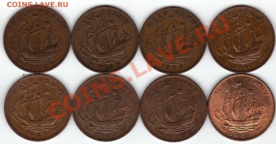 2 пенни 1953-67 (8шт.) до 07.05-20ч (2349) - img998