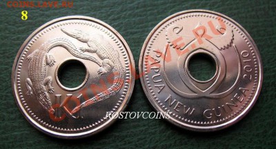 опт и розница - 08 Папуа Новая Гвинея 1 кина 2019 (крупная монета с дыркой) UNC = 140 (от 5 шт. по 126 руб.).JPG