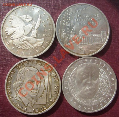 10 марок 1994 -2000 гг серебро - S6301374.JPG