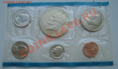 Набор долларов США 1976 г. до 10.05.12 23:00 мск - набор с