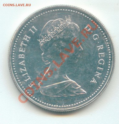 Канада - 1$ 1981 Паровоз - Image14