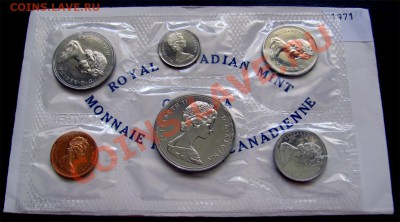 J37 Канада, годовой набор 1971 Proof-Like до 10.05 в 22°° - J37 Canada Set 1971_1