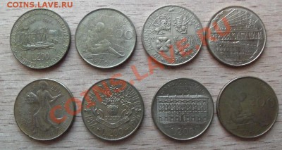 Италия 200 лир-8 штук (Юбилейка) до 08.05. в 22.00 - 101_1913